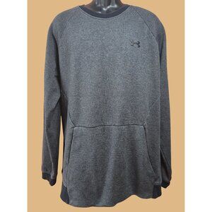 Under Armour Mens Gray Pullover Sweatshirt 2XL
